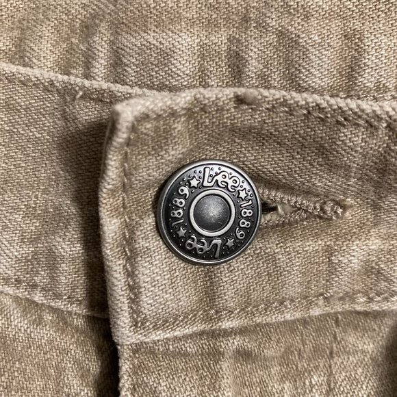 NWOT Vintage Lee High Rise Denim Jeans with Belt Size 12S - Picture 10 of 12